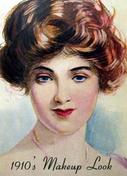 Макияж 1910 х годов. 1910-е Все внимание на: прическу и губы