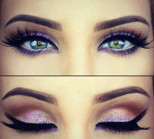 Макияж для зеленых глаз с подводкой. Какой макияж подходит для зеленых глаз?