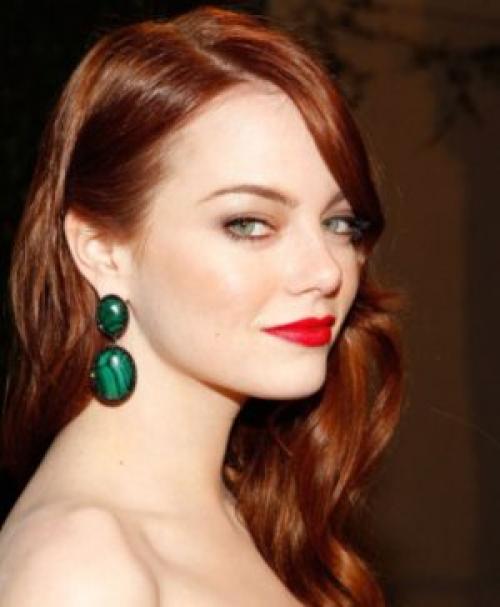 Макияж для рыжей девушки с челкой. Подбираем макияж под цвет глаз для рыжих девушек