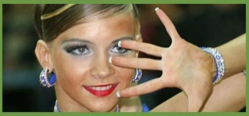 Бальные танцы макияж для девочек. Макияж в категории «Юниоры-2»