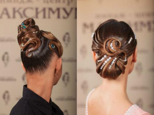 Прически для бальных танцев 2019. Прически для бальных танцев для девочек