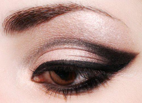 Техника макияжа птичка. Птичка классическая