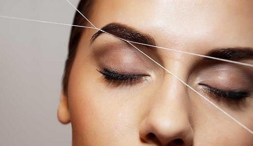 Коррекция бровей. Восточный способ