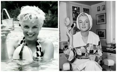 Мэрилин монро карие глаза. Мэрилин Монро без макияжа, редкие фото ретро-красотки