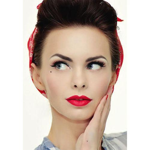 Выполнение ретро-макияжа. Как сделать мейкап в стиле ретро