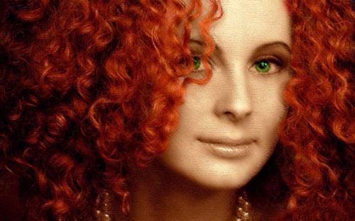 Тени для голубых глаз и рыжих волос. Зеленоглазым прелестницам