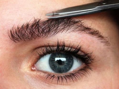 Стрижка бровей за и против. Брови следует подстричь в случаях, если: