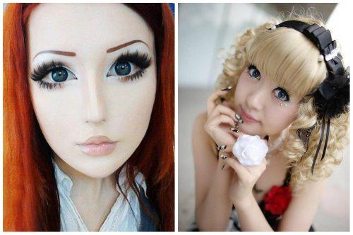 Макияж аниме тян. Осваиваем аниме макияж. Как стать мультяшкой?!