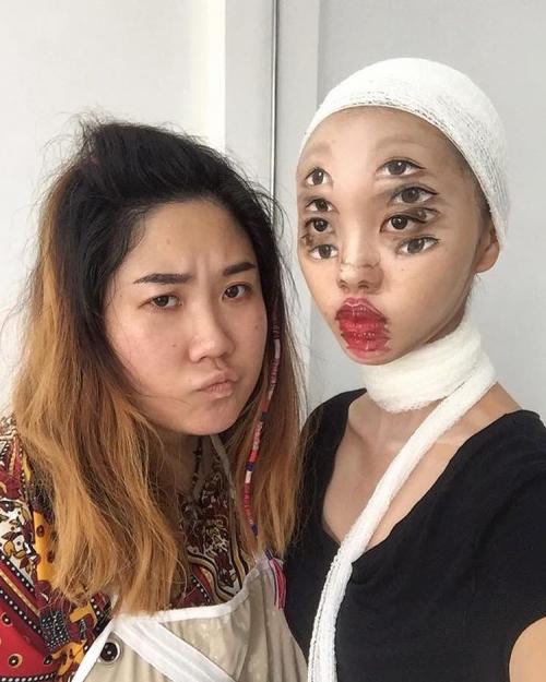 Инстаграм: тайский глазастый макияж, от которого вас укачает