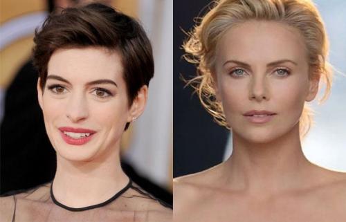 Сердцевидная форма лица прически. Треугольное лицо