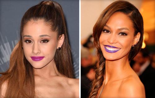 Пурпурная помада. Помада фиолетового цвета — кому подходит и какой макияж сделать