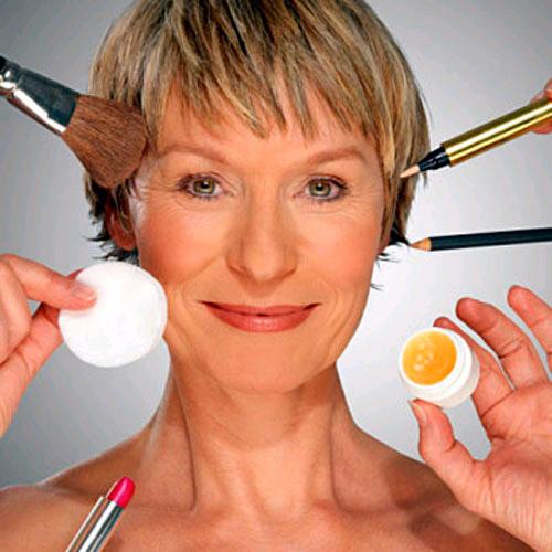 Возрастной макияж до и после. Пошаговое выполнение антивозрастного макияжа