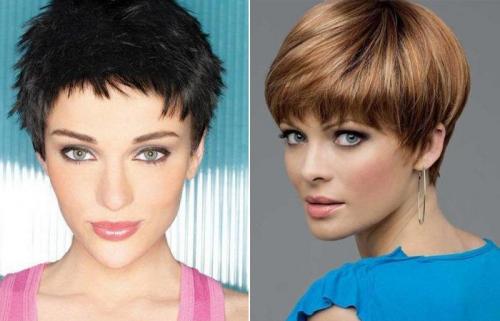 Сердцевидная форма лица прически. Треугольное лицо