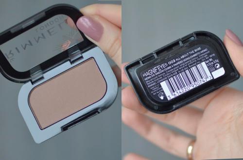 Тени вместо скульптора. Тени для век Rimmel Magnif'eyes #003 all about the base