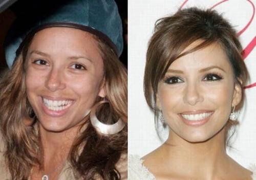 Как ходить без макияжа. Как выглядят женщины с макияжем и без