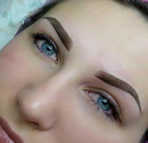 Тонирование бровей, что это такое. Теневая растушевка бровей: отзывы, фото до и после