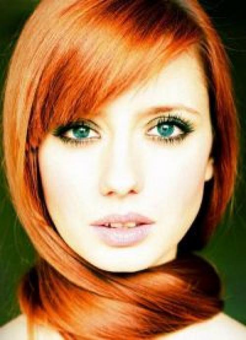 Макияж под рыжий цвет волос и зеленые глаза. Макияж для зеленых глаз и рыжих волос