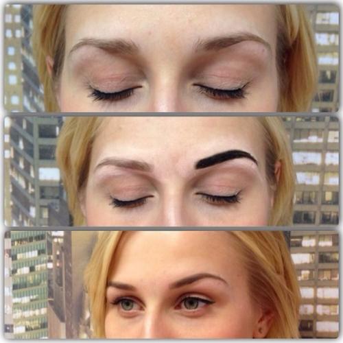 Способы окрашивания бровей и ресниц. Как и чем окрашивают брови?