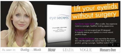 Пластыри для макияжа. Наклейки Magic Stripes: безоперационная подтяжка и лифтинг век!