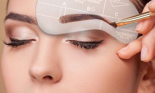 Трафарет для бровей в натуральную величину распечатать. Как сделать и распечатать трафареты для бровей