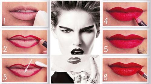 Как носить красную помаду: 3 типа макияжа