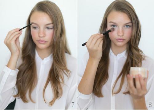 Дневной макияж глаз за 5 минут. Естественный дневной макияж за 5 минут. Как делать: