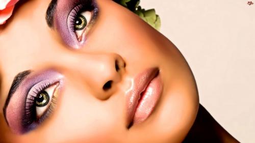 Золотой макияж для зеленых глаз. Необычные идеи макияжа для зеленых глаз