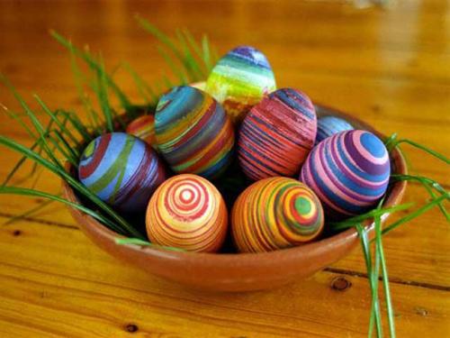 Способы окрашивания яиц на пасху. Как покрасить яйца На Пасху своими руками