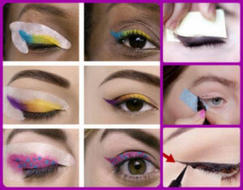 Пластыри для макияжа глаз. Идеальный макияж глаз. Трафареты, пластыри и прочие популярные «помощники» в рисовании стрелок
