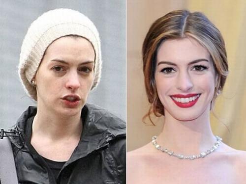 Как ходить без макияжа. Как выглядят женщины с макияжем и без