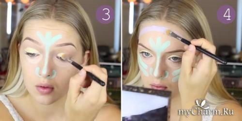 Цветокоррекция лица в макияже. Цветокоррекция лица – все оттенки сразу