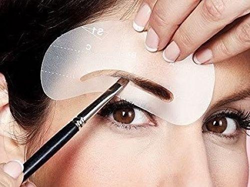 Трафарет для бровей в натуральную величину распечатать. Как сделать и распечатать трафареты для бровей