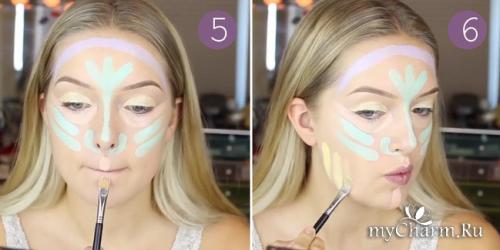 Цветокоррекция лица в макияже. Цветокоррекция лица – все оттенки сразу