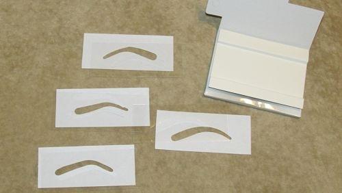 Трафарет для бровей в натуральную величину распечатать. Как сделать и распечатать трафареты для бровей