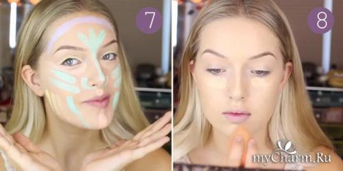 Цветокоррекция лица в макияже. Цветокоррекция лица – все оттенки сразу