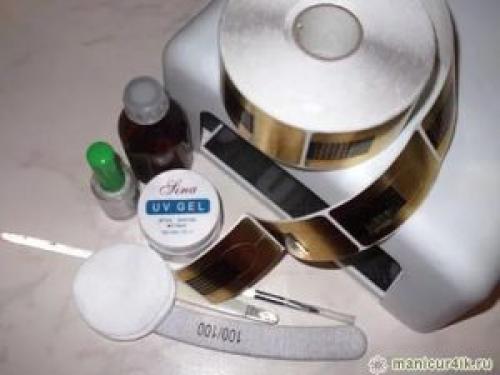 Что нужно для наращивания ногтей на формах?