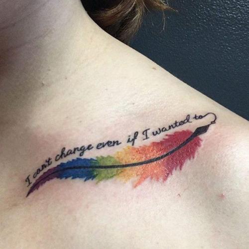 Тату на ключице для девушек. Кому, что выбрать? 14