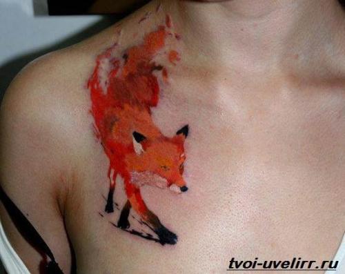 Тату на ключице для девушек. Кому, что выбрать? 25