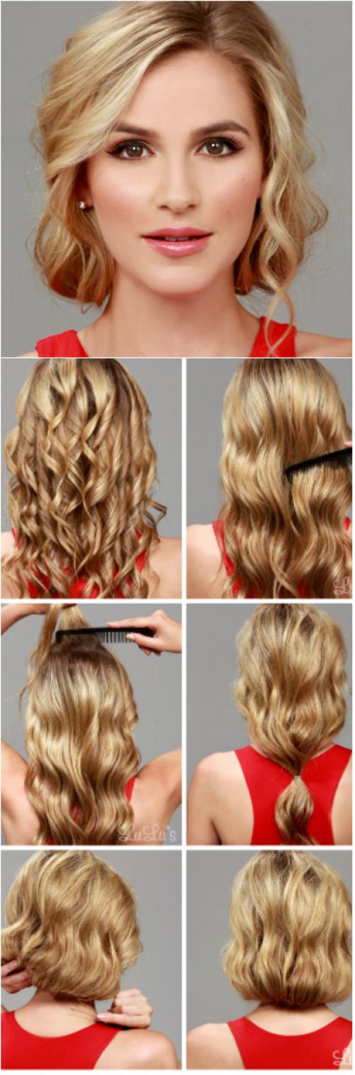 Как сделать видимость длинных волос, как коротких? Короткие волосы без стрижки: узнай, как!