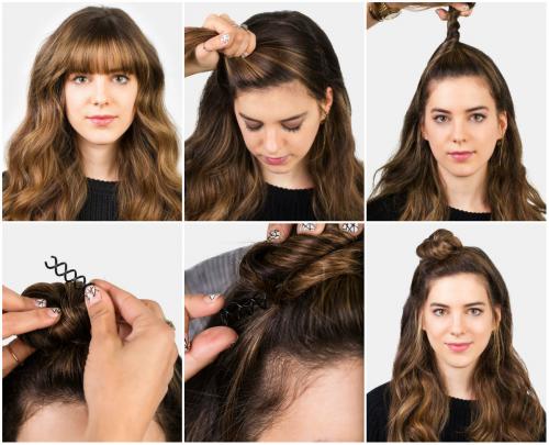 Как сделать видимость длинных волос, как коротких? Короткие волосы без стрижки: узнай, как!