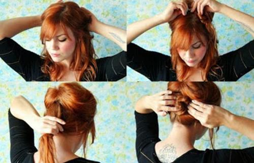 Как сделать видимость длинных волос, как коротких? Короткие волосы без стрижки: узнай, как! 22