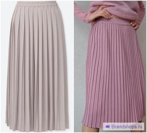 Черно белая плиссированная юбка. С чем носить юбку-плиссе? Тренды 2020 года