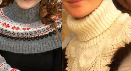 Вязаный шарф-хомут спицами схема вязания. Снуд косичками для начинающих 16 Вязаный шарф-хомут спицами схема вязания. Снуд косичками для начинающих 16