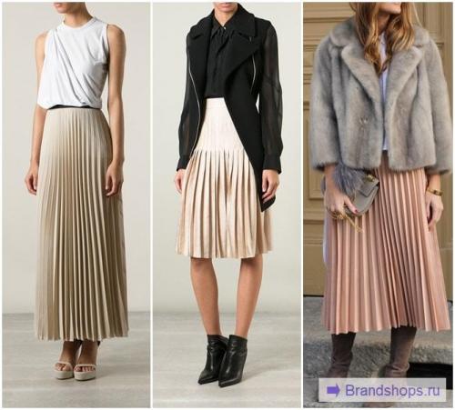 Черно белая плиссированная юбка. С чем носить юбку-плиссе? Тренды 2020 года