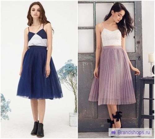 Черно белая плиссированная юбка. С чем носить юбку-плиссе? Тренды 2020 года