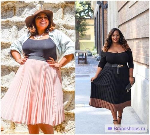 Черно белая плиссированная юбка. С чем носить юбку-плиссе? Тренды 2020 года