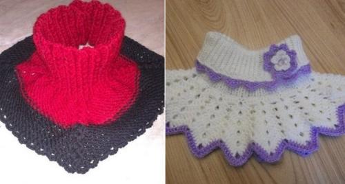 Вязаный шарф-хомут спицами схема вязания. Снуд косичками для начинающих 10 Вязаный шарф-хомут спицами схема вязания. Снуд косичками для начинающих 10