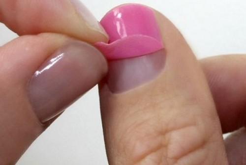 Почему отпадает гель-лак с ногтей. Отслойка лака на кончиках ногтей 01