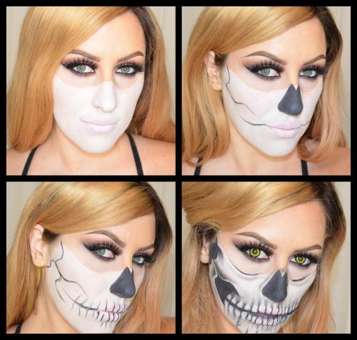 Грим Вампира на Хэллоуин. Макияж Вампира своими руками - Грим для девушек на Хэллоуин 10 Грим Вампира на Хэллоуин. Макияж Вампира своими руками - Грим для девушек на Хэллоуин 10