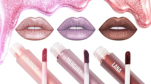 Помада металлик. Тренд: Помада металлик